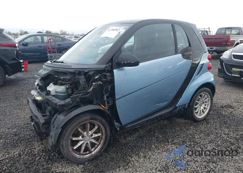 2012 Smart Fortwo Passion/Pure из США, поврежденный, VIN WMEEJ3BA1CK524147